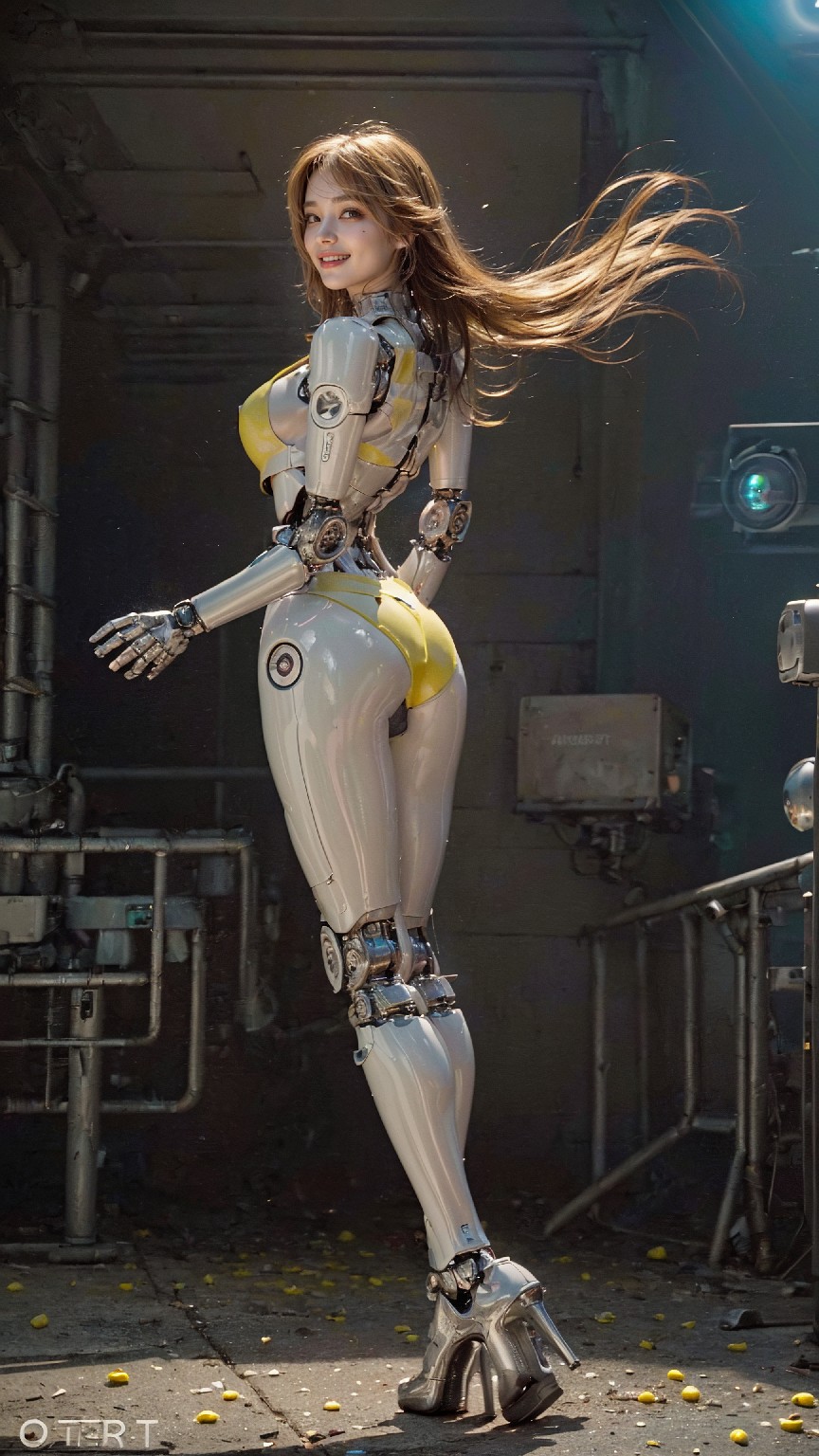 Android robot at concert hall2