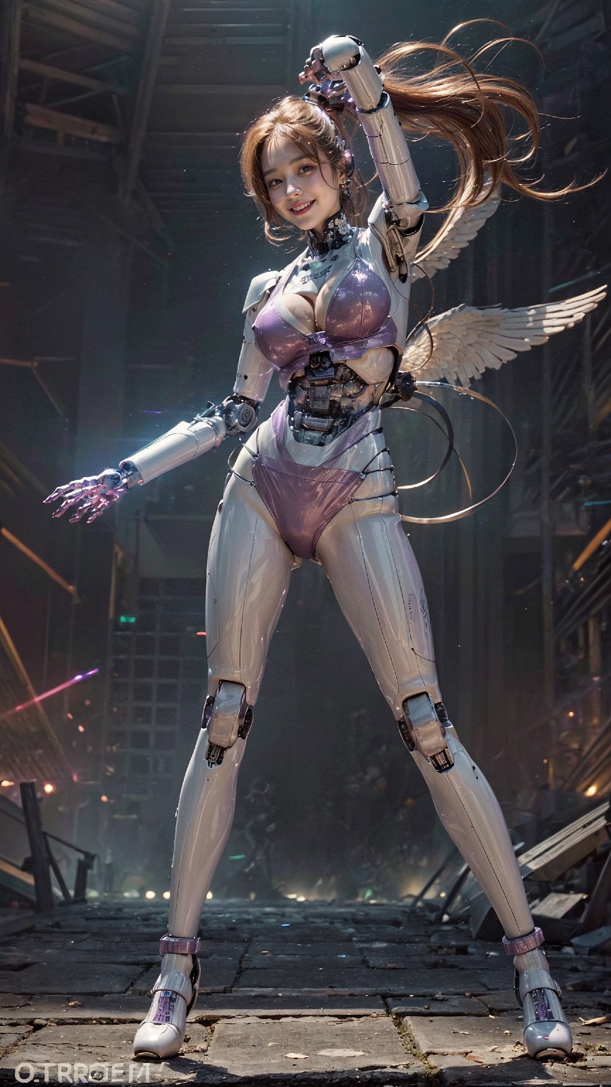 Android robot at concert hall2