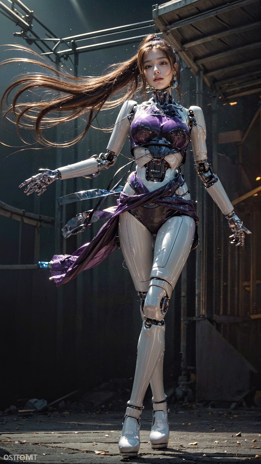 Android robot at concert hall2