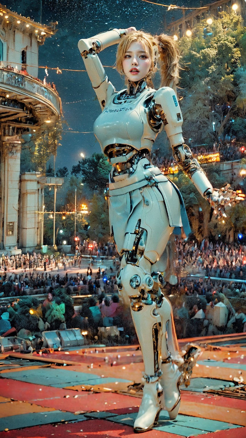 Android robot at hydroelectric power plant1