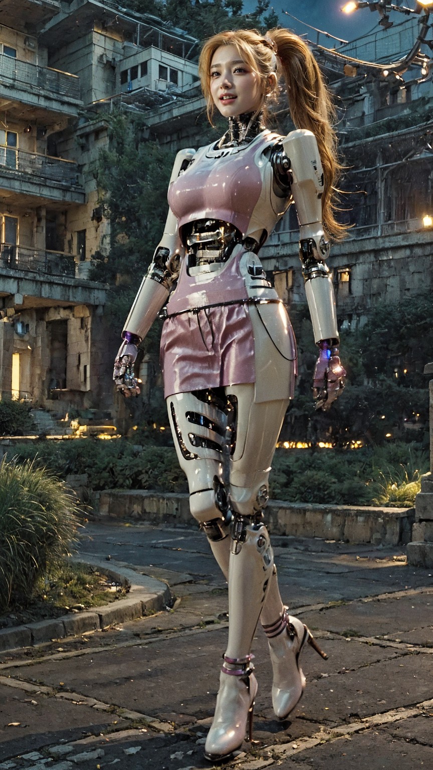 Android robot at hydroelectric power plant1