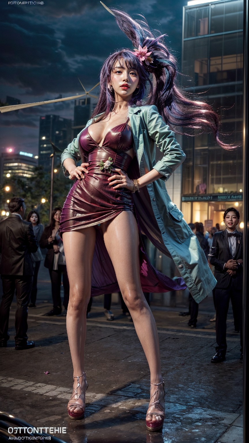woman on city street1