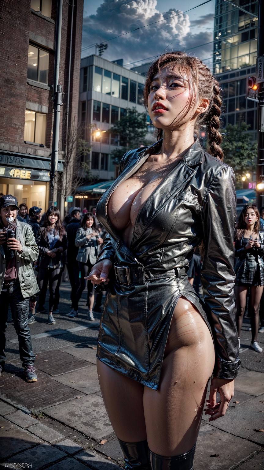 woman on city street1