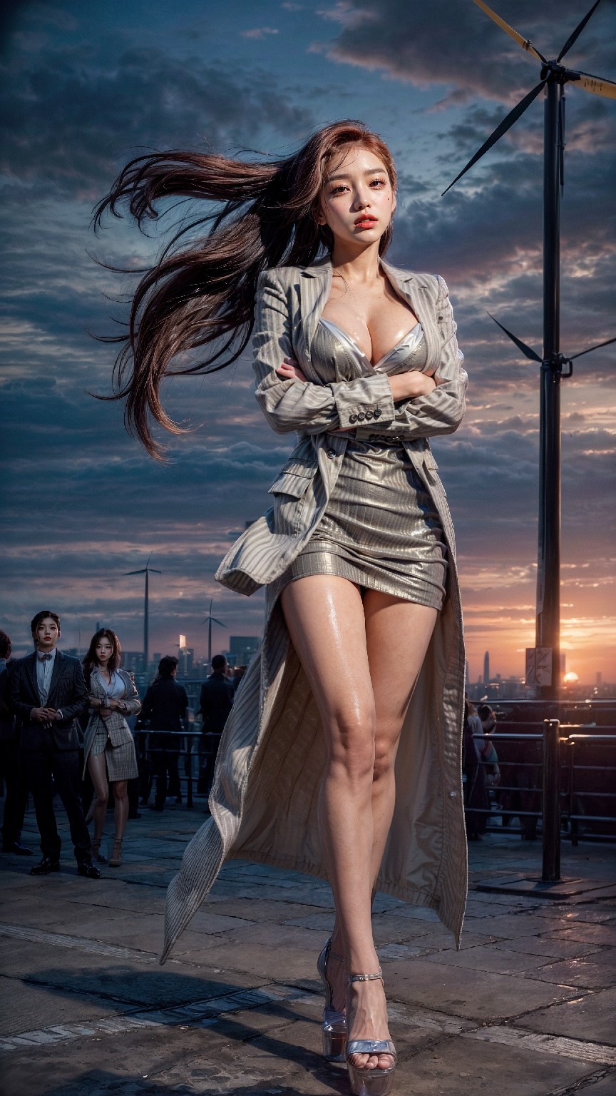 woman on city street1