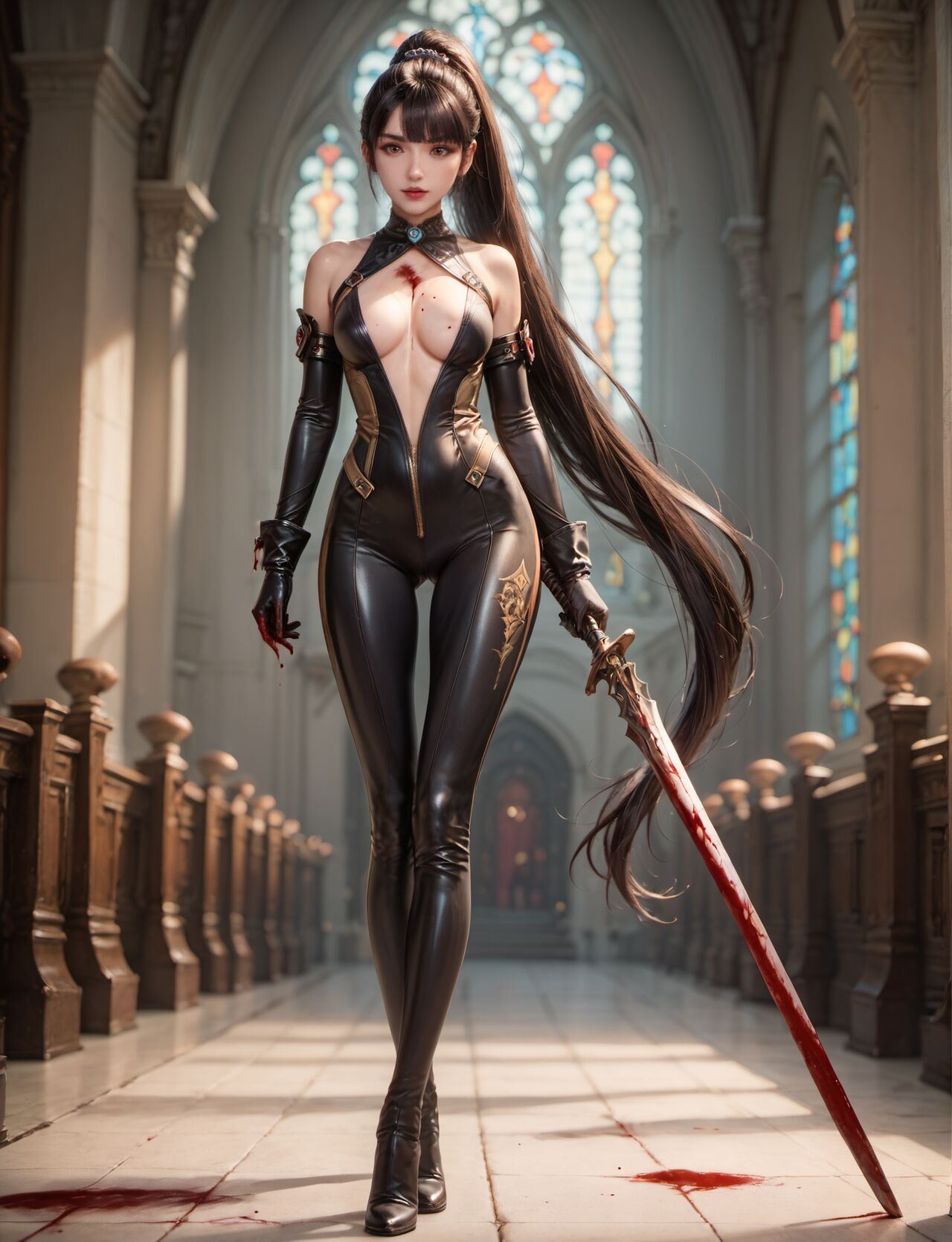 Defeated Scene of Stellar Blade 1