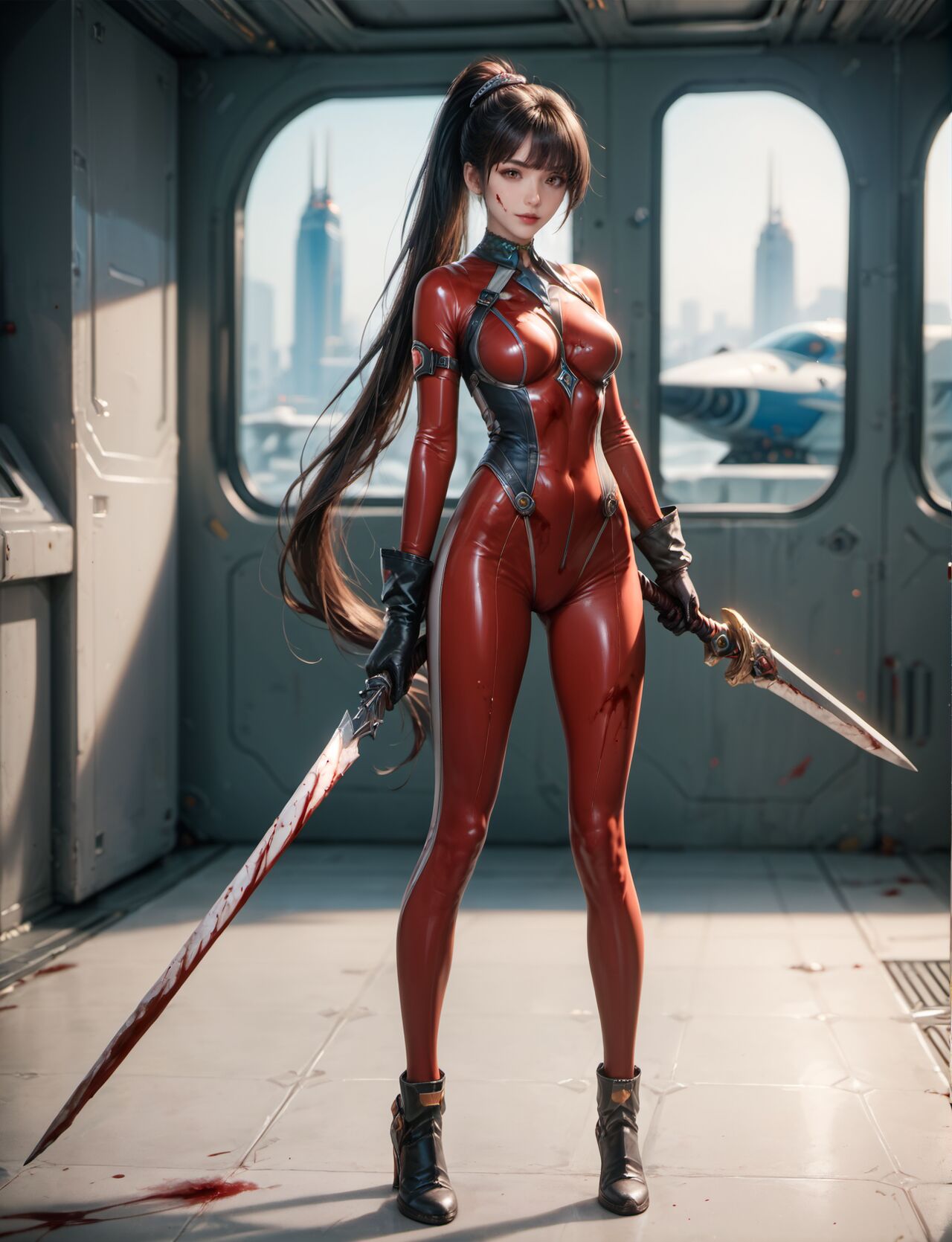 Defeated Scene of Stellar Blade 1