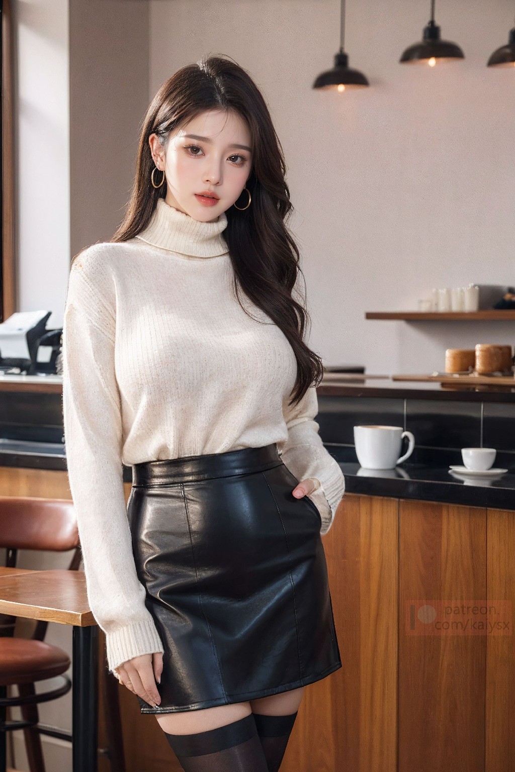Coffee shop &amp; undressing