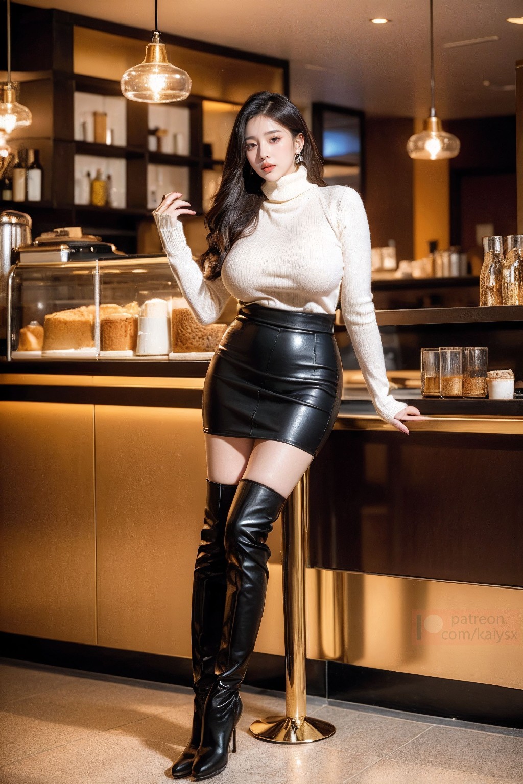 Coffee shop &amp; undressing