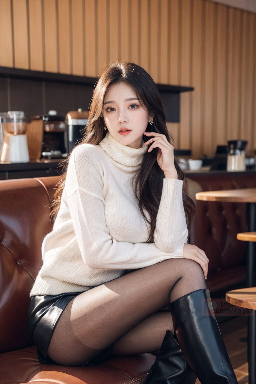 Coffee shop &amp; undressing