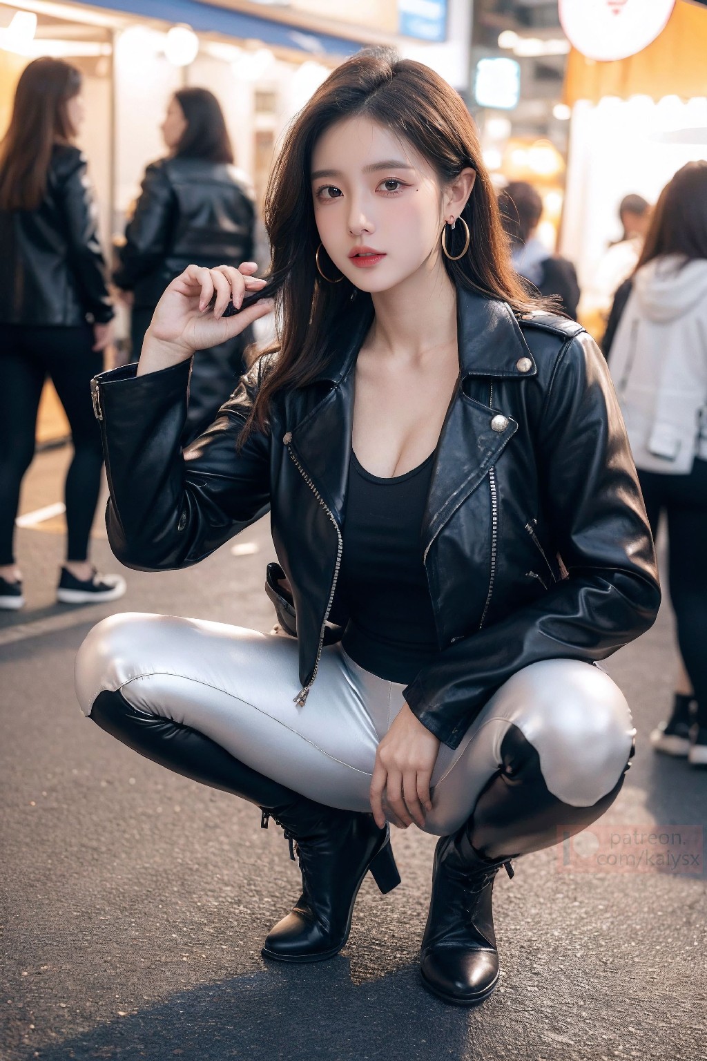 Leather jacket