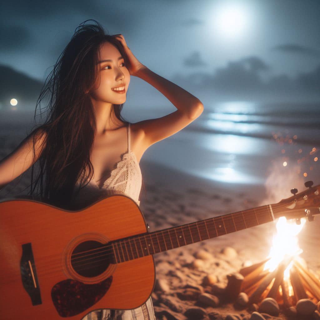 文青氣息的妹子