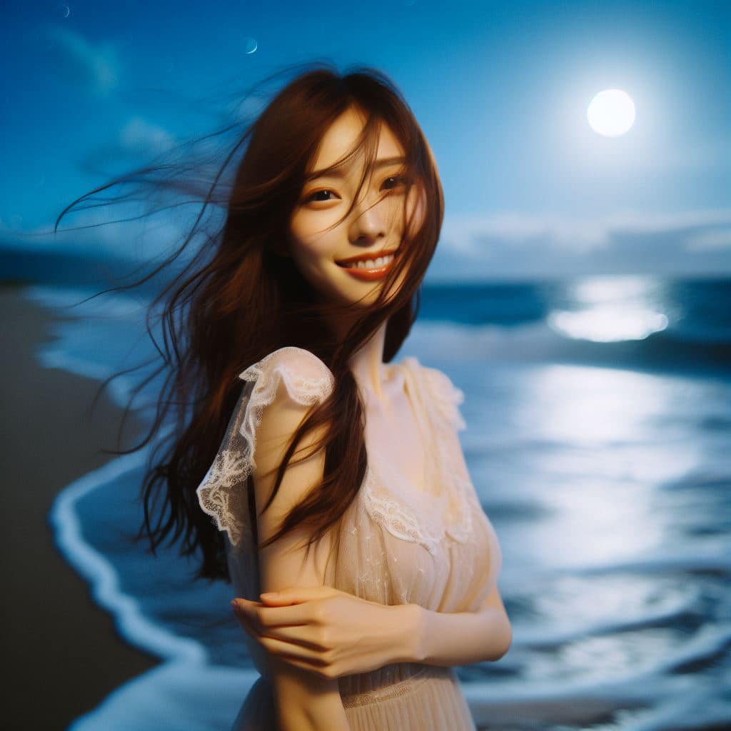 文青氣息的妹子
