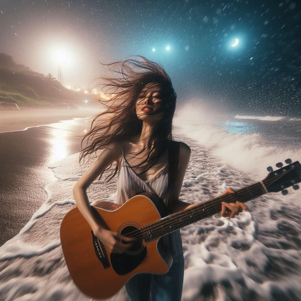 文青氣息的妹子