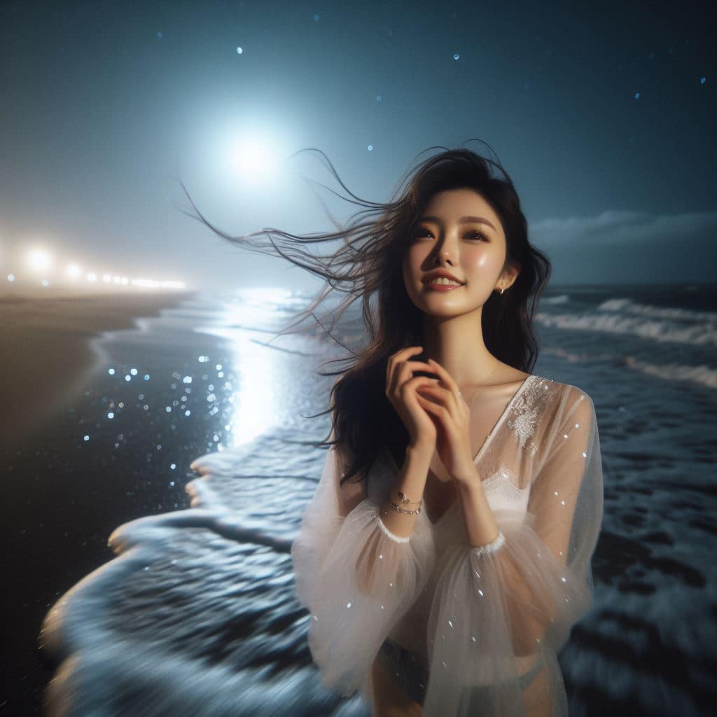 文青氣息的妹子