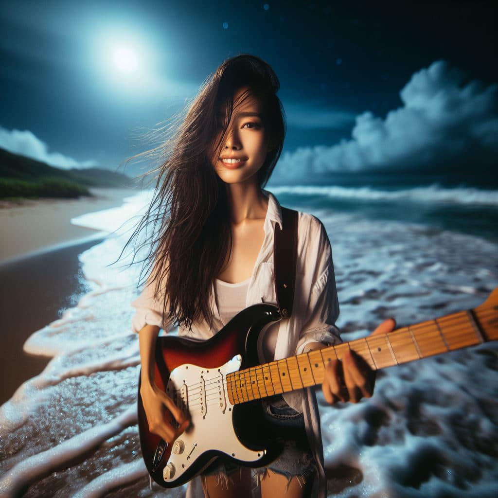 文青氣息的妹子