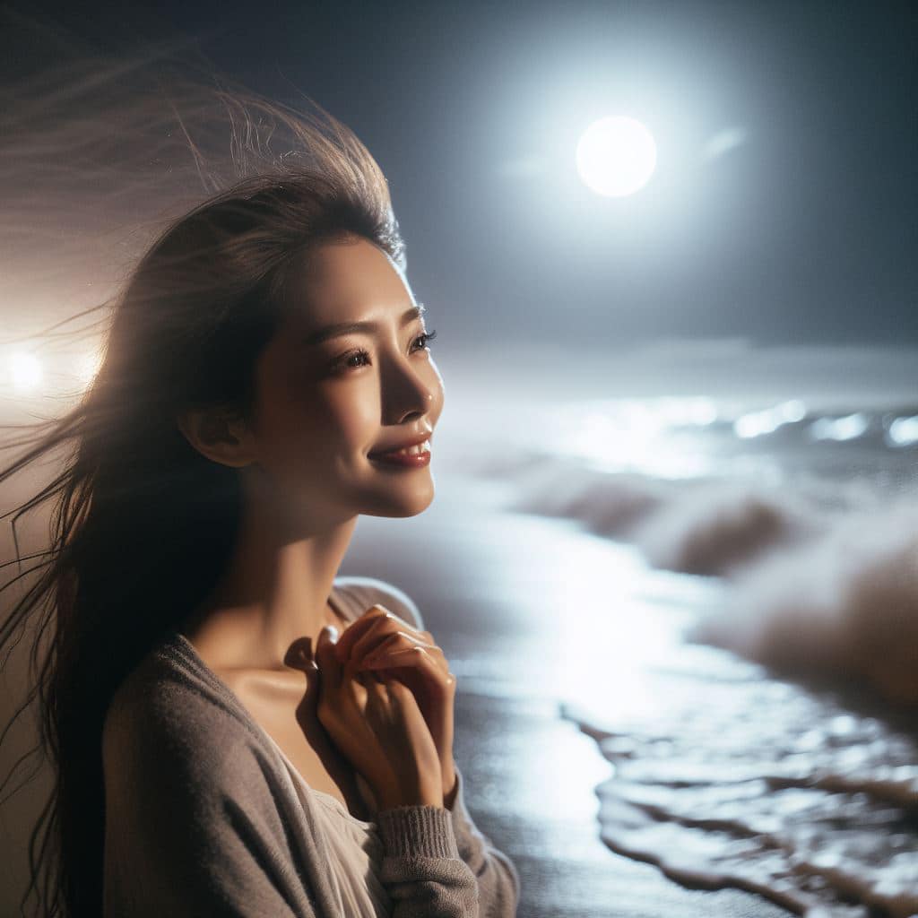 文青氣息的妹子