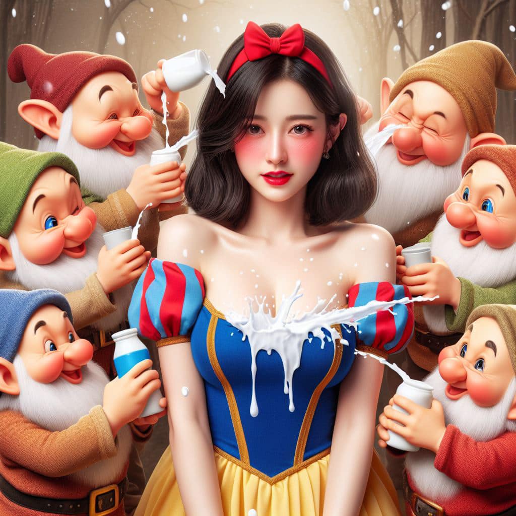慘被欺淩的白雪公主