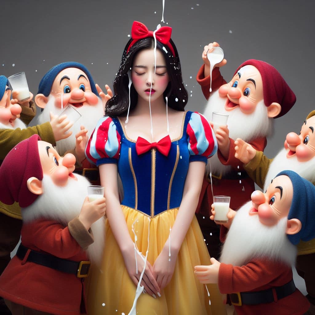 慘被欺淩的白雪公主