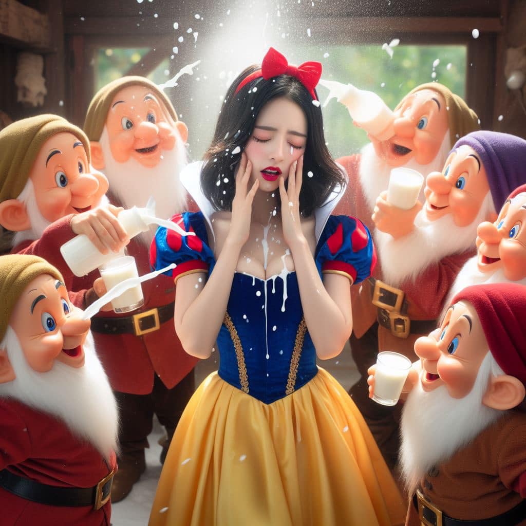慘被欺淩的白雪公主