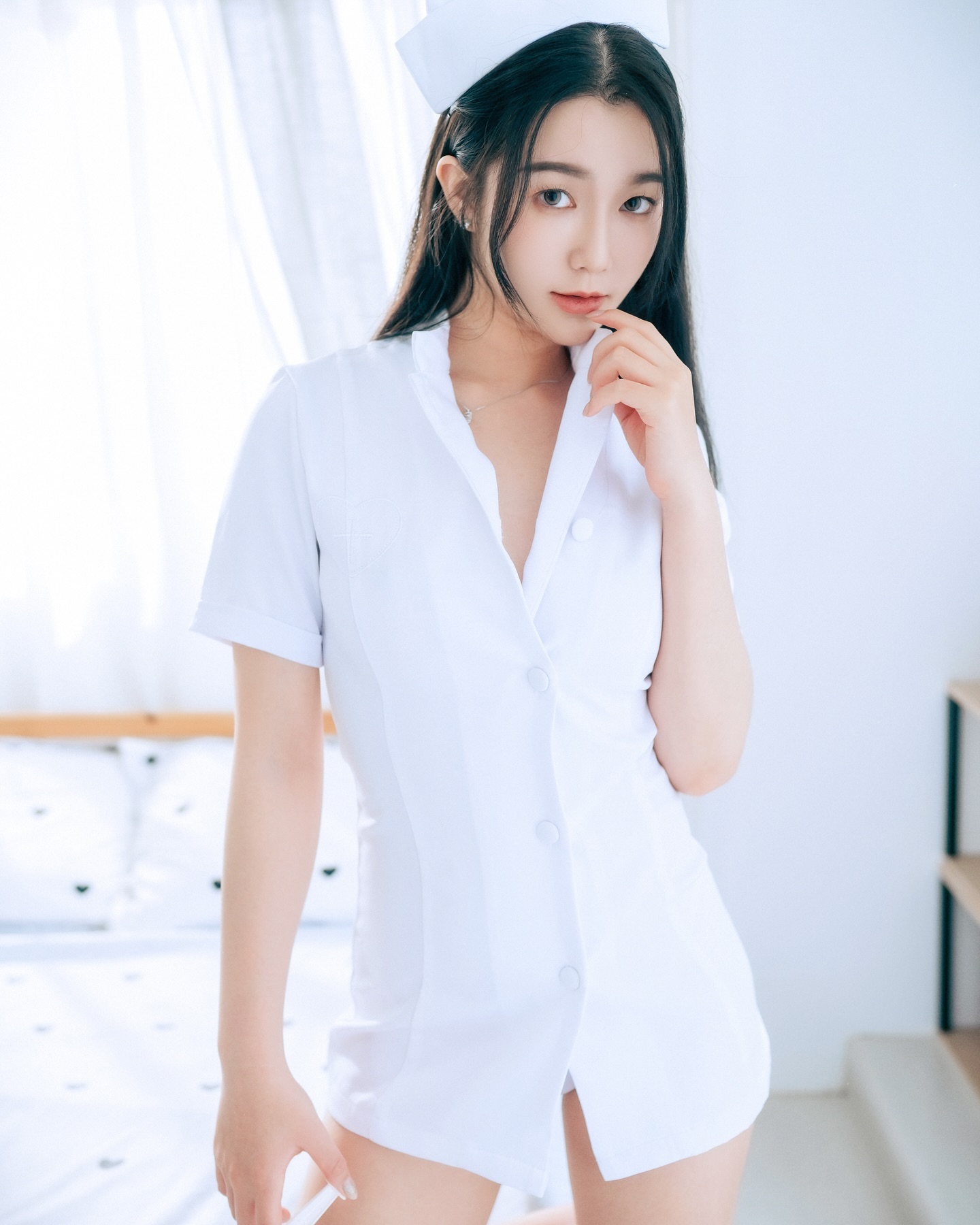 Jvid離家出走の發情少女 希亞 早洩治療法！擔任過手天使的小護士「希亞」，用美乳嫩臀治癒病患- 寫真模特- JKF 捷克論壇