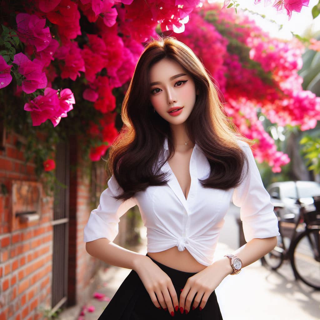 青春的妹子果然好（九重葛風格）