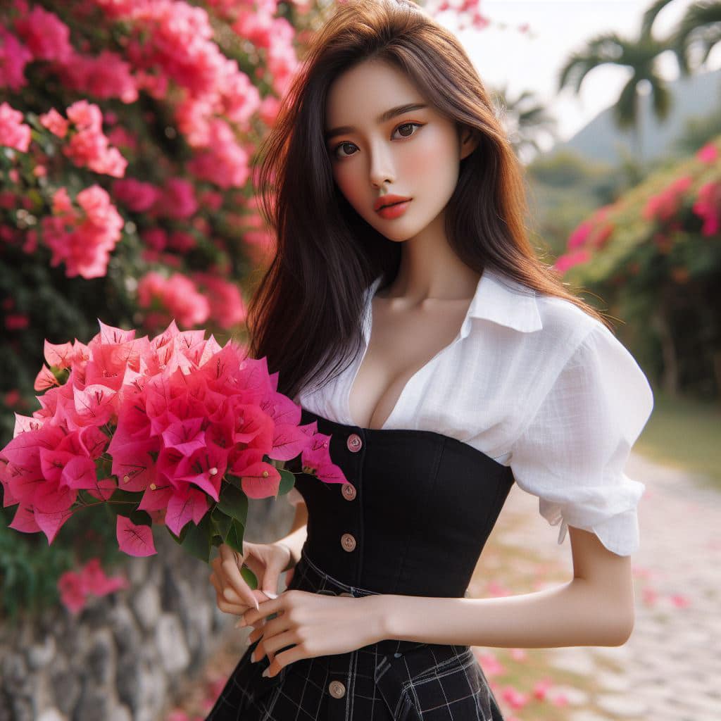 青春的妹子果然好（九重葛風格）