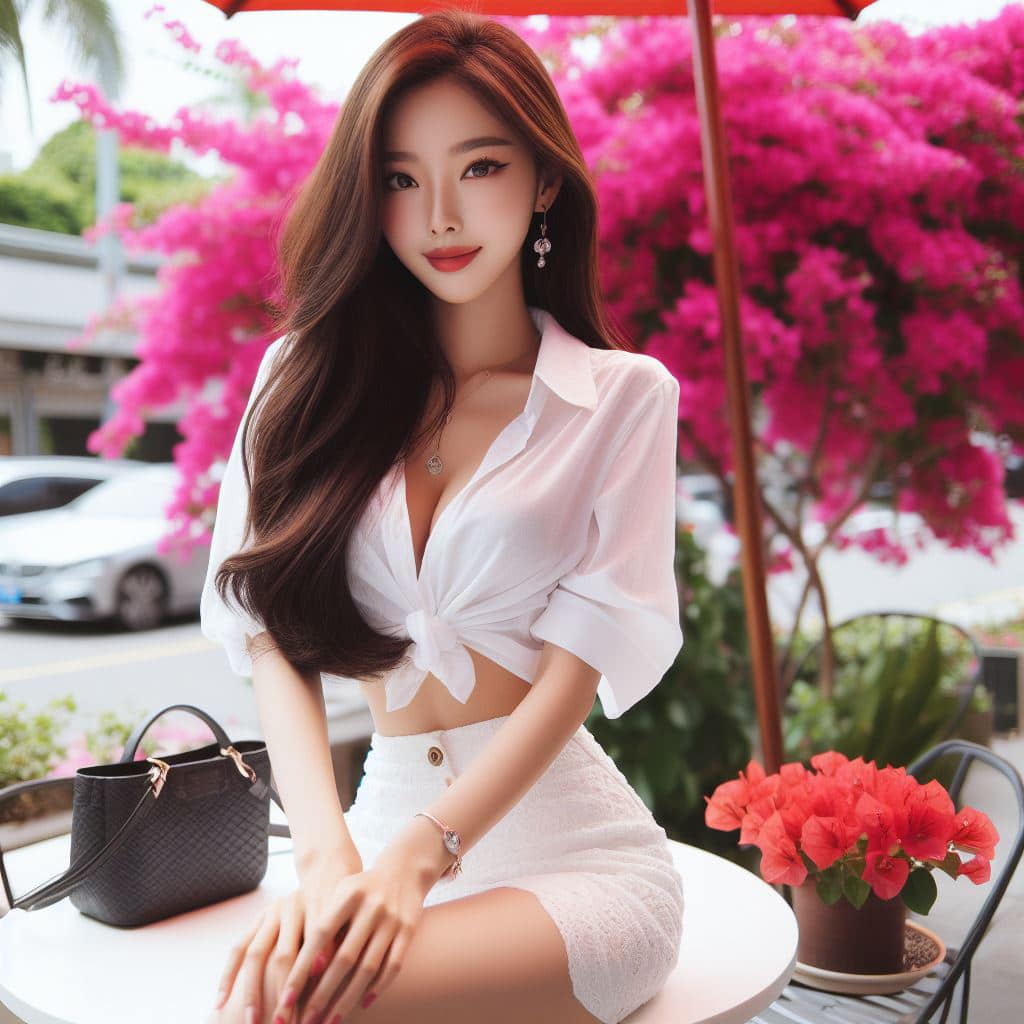 青春的妹子果然好（九重葛風格）