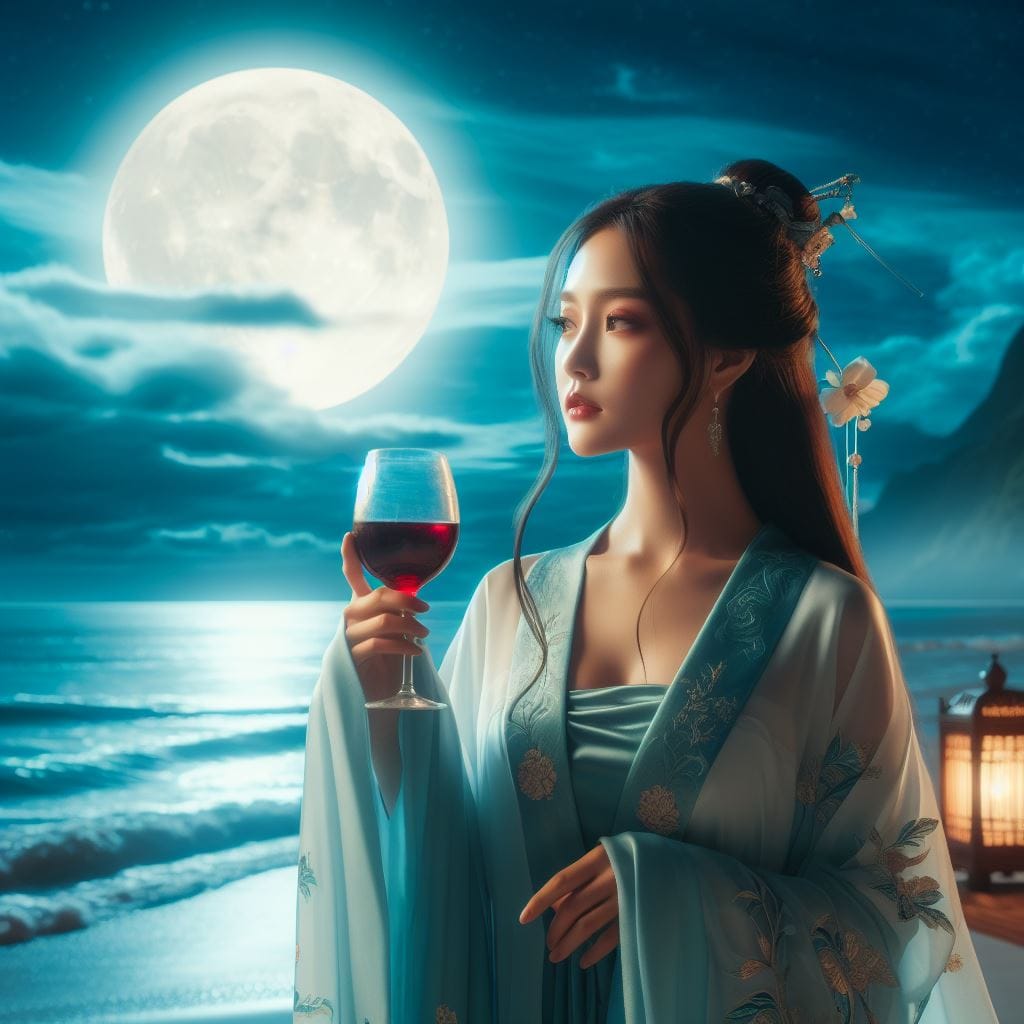 今朝有酒．今朝醉．有酒任何地方都可
