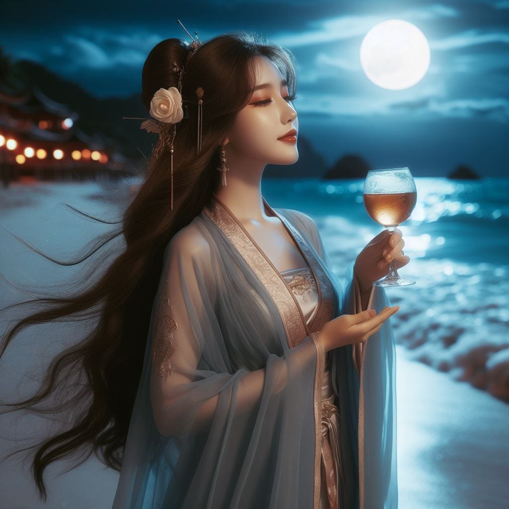 今朝有酒．今朝醉．有酒任何地方都可