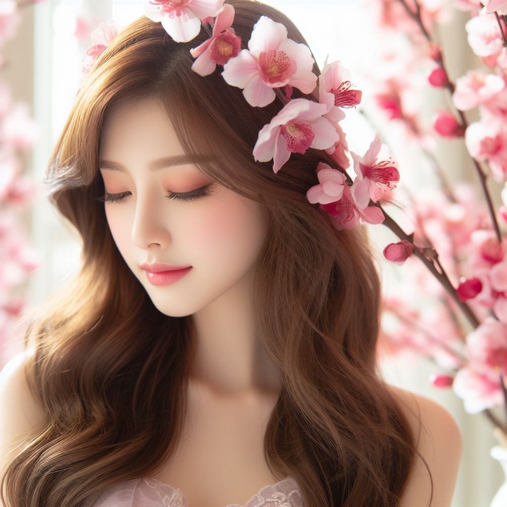 如櫻似蘭如夢似幻的神秘女子