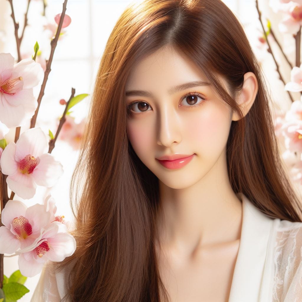 如櫻似蘭如夢似幻的神秘女子