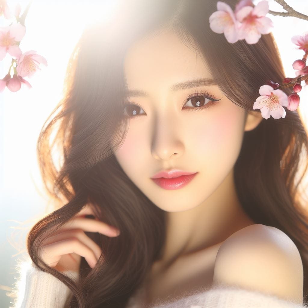 如櫻似蘭如夢似幻的神秘女子