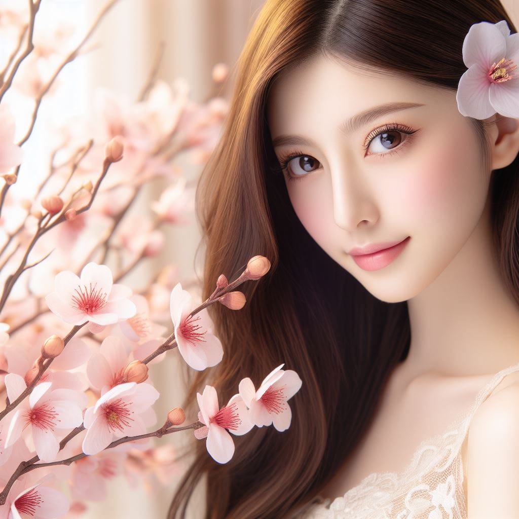 如櫻似蘭如夢似幻的神秘女子