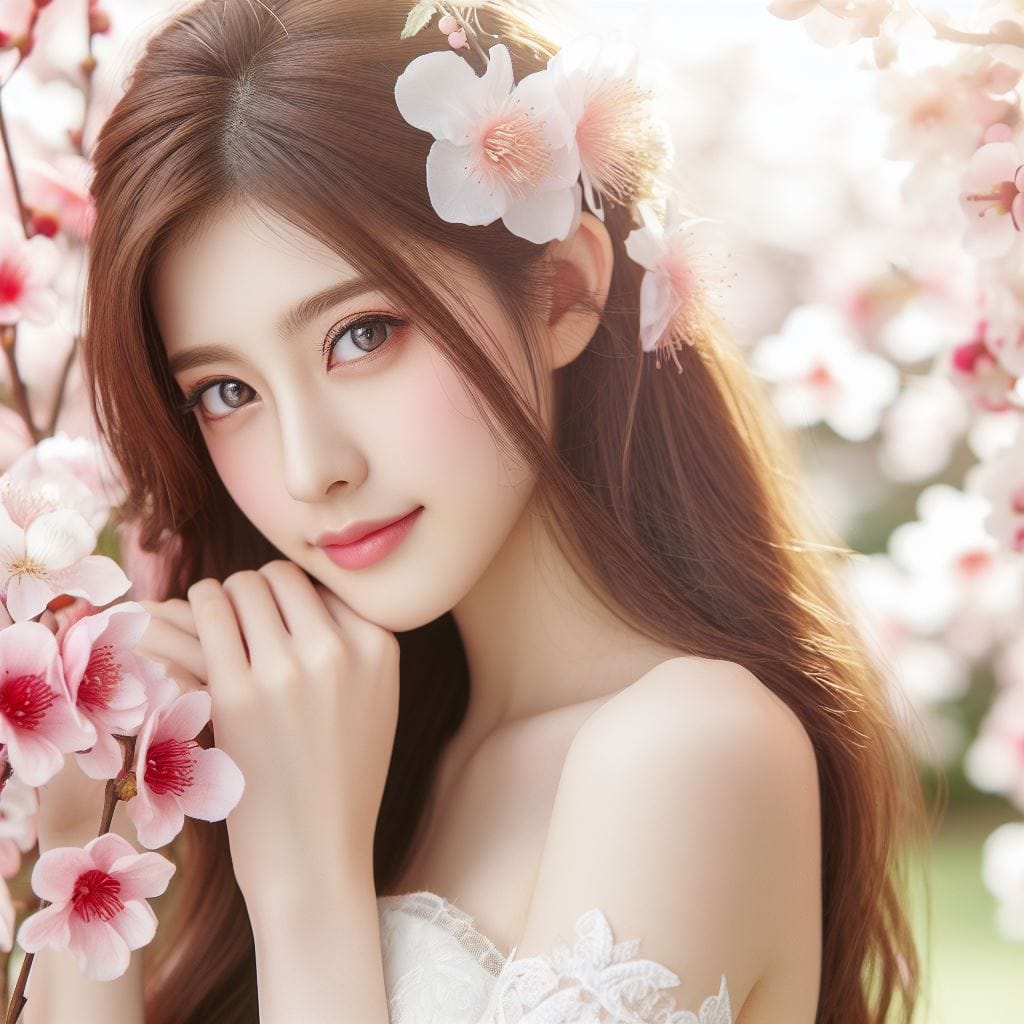 如櫻似蘭如夢似幻的神秘女子
