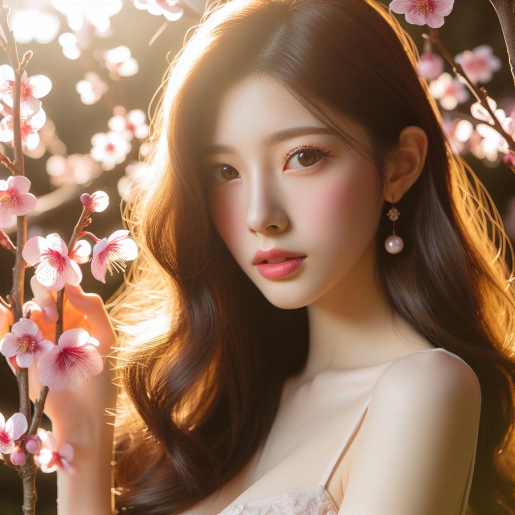 如櫻似蘭如夢似幻的神秘女子
