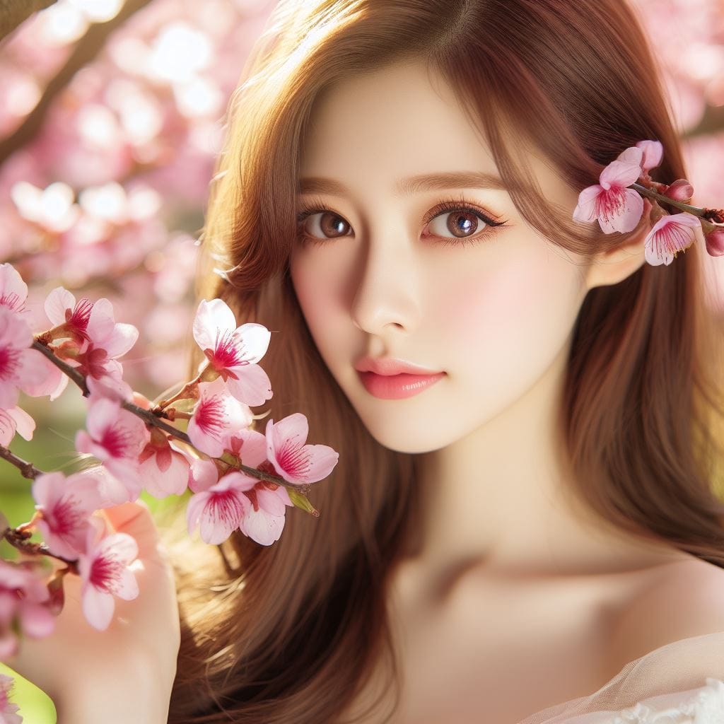 如櫻似蘭如夢似幻的神秘女子