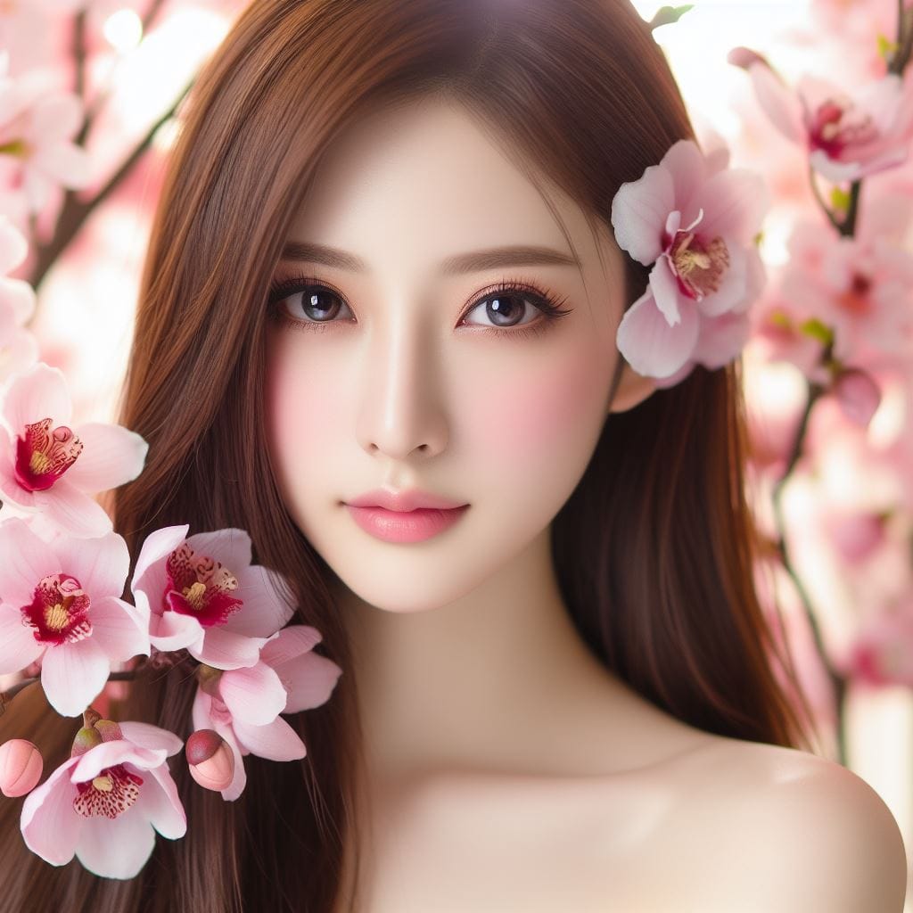 如櫻似蘭如夢似幻的神秘女子