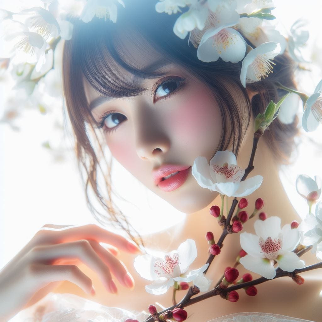 如櫻似蘭如夢似幻的神秘女子