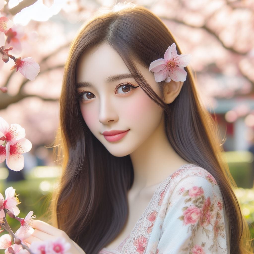如櫻似蘭如夢似幻的神秘女子