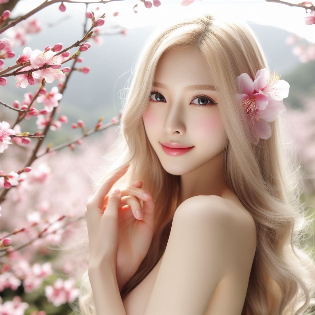 如櫻似蘭如夢似幻的神秘女子