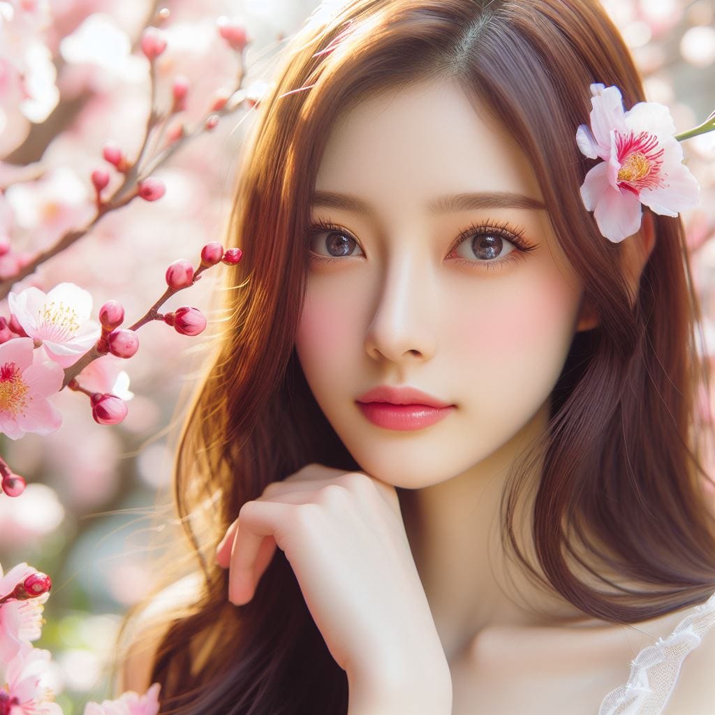 如櫻似蘭如夢似幻的神秘女子