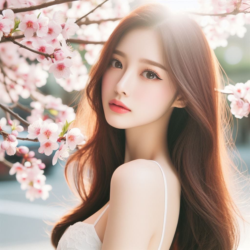 如櫻似蘭如夢似幻的神秘女子