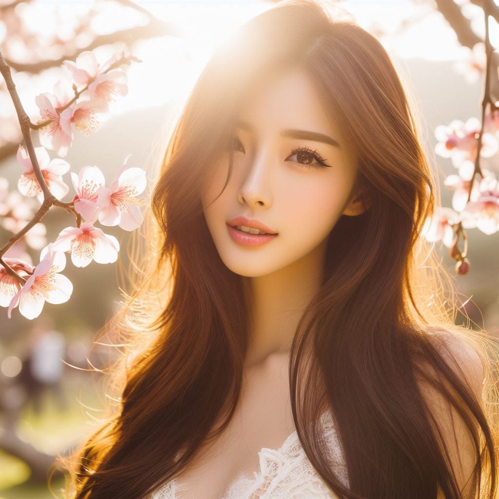 如櫻似蘭如夢似幻的神秘女子