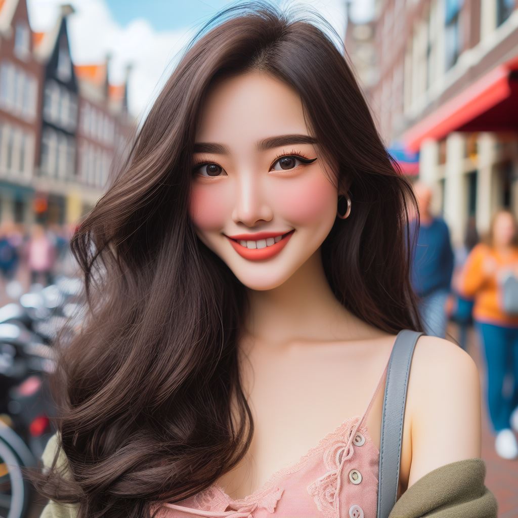 妹子遊阿姆斯特丹