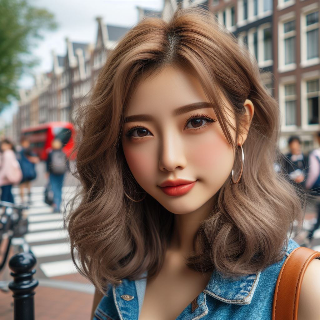 妹子遊阿姆斯特丹