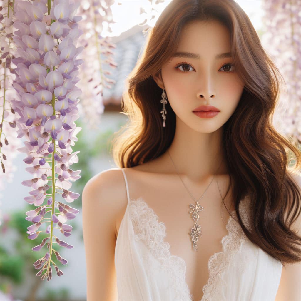 青春的妹子果然好（紫藤花風格）