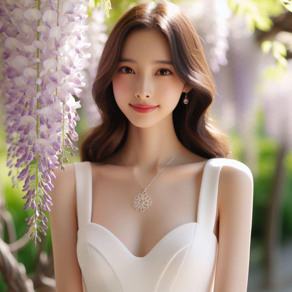 青春的妹子果然好（紫藤花風格）