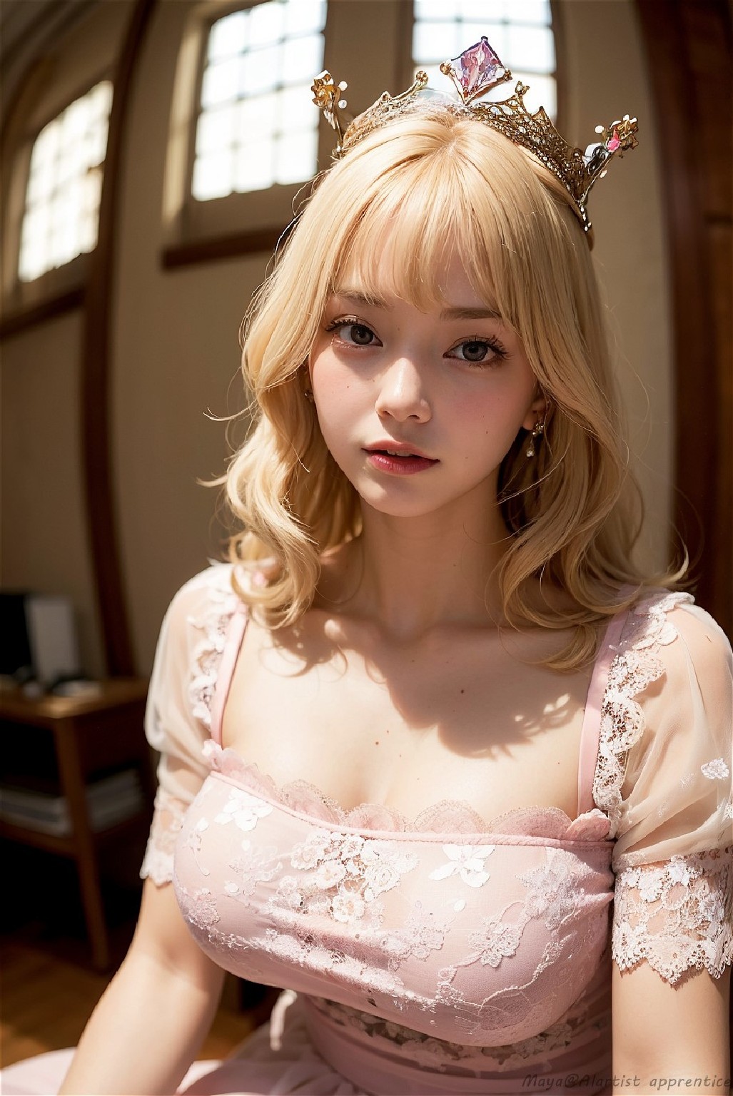 princess style girl