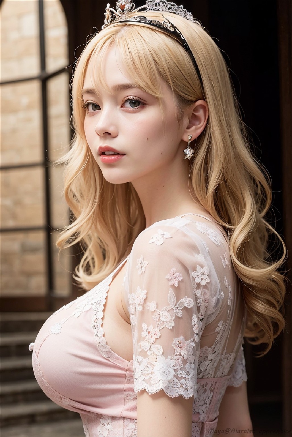 princess style girl