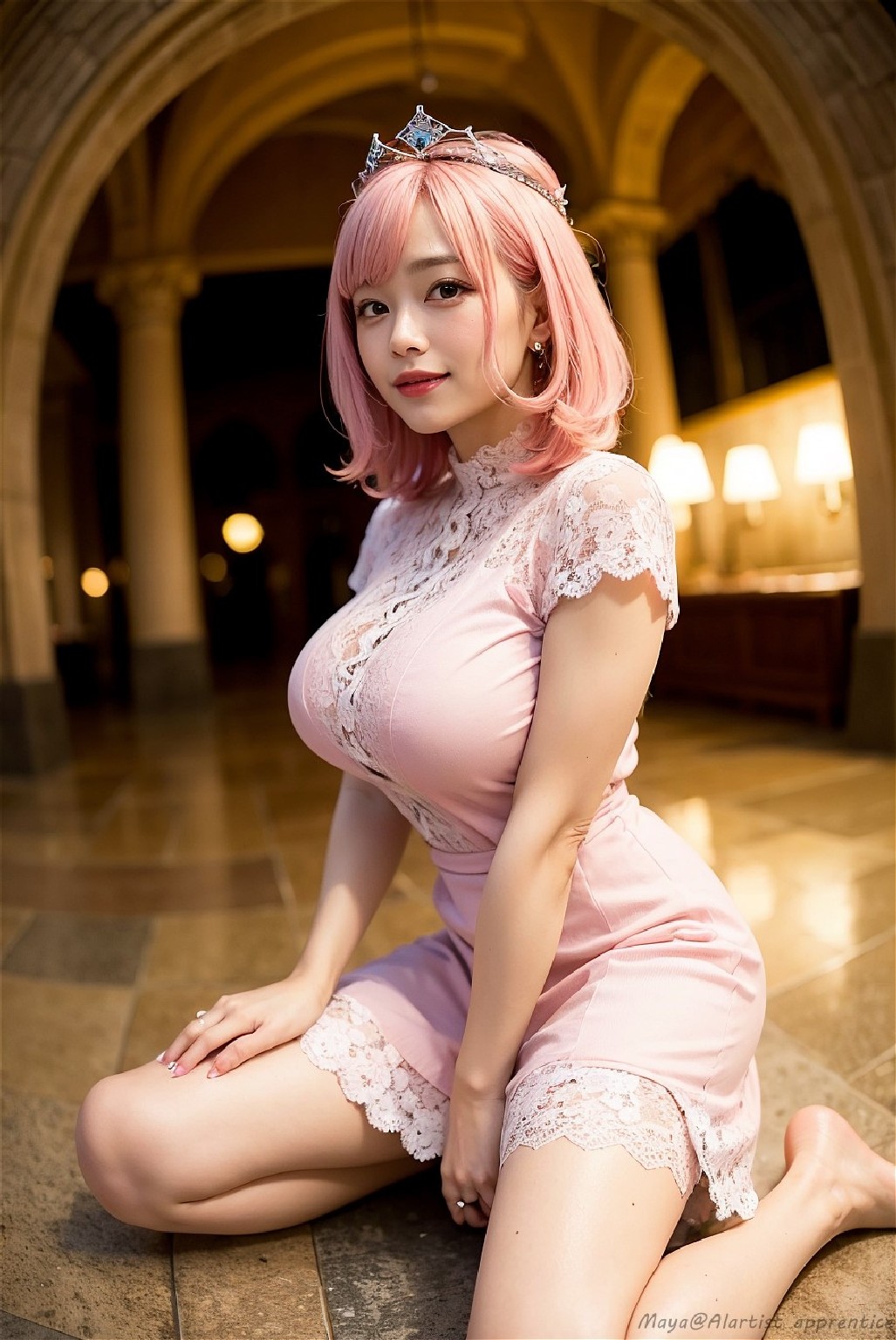 princess style girl